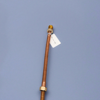 Connecteur de chauffe-eau en cuivre ondulé 3/4 FIP x 3/4 FIP, tuyau flexible pour eau chaude, usine OEM