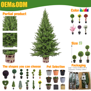 <span class=keywords><strong>Sapin</strong></span> de Noël artificiel réaliste <span class=keywords><strong>en</strong></span> PE avec <span class=keywords><strong>pot</strong></span> <span class=keywords><strong>d</strong></span>écoratif <span class=keywords><strong>en</strong></span> toile de jute pour la maison, le salon, la cheminée, la table, la <span class=keywords><strong>d</strong></span>écoration de Noël - Product Image 4