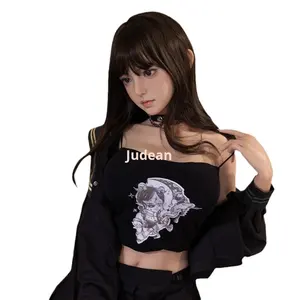 Полнотелая силиконовая не надувная секс-кукла для мужчин, реалистичная имитация с волосами и гелевыми грудями, 168 см, для взрослых - Product Image 1