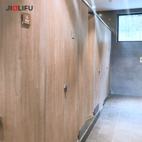 Mamparas para Cubículos de Baño Jialifu, Resistentes al Fuego y al Agua, de Laminado Compacto Fenólico HPL, para Edificios de Oficinas