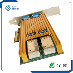 IEEE Thành Viên Dual Port Sợi <span class=keywords><strong>10</strong></span> Gigabit LR 1310nm <span class=keywords><strong>Ethernet</strong></span> PCI Express Bỏ Qua Bộ Chuyển Đổi Máy Chủ Với Intel 82599ES Dựa Trên - Product Image 2