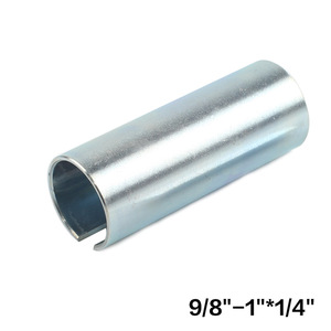 Manchon de tige en acier inoxydable de 9/8 à 1 pouce avec gorge de clavette de 1/4, longueur 76 mm - Product Image 4