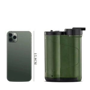 Purificateur d'<span class=keywords><strong>eau</strong></span> électrique d'extérieur ZEYUAN S08, capacité 1L, système de filtration à membrane UF, 700-1000ml/min, camping, randonnée, survie - Product Image 2