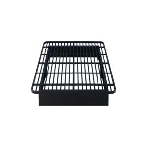 DB Modern Style Heavy Duty Queen Size <b>Platform</b> <b>Bed</b> <b>Frame</b> 16-Inch Height Stainless Metal Simple Design in Black for Home Furnitur - Product Image 5