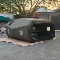 Tente gonflable de luxe pour camping, capsule spatiale, quatre saisons, imperméable, 3000+, installation rapide, monocouche, grande capacité, pour extérieur