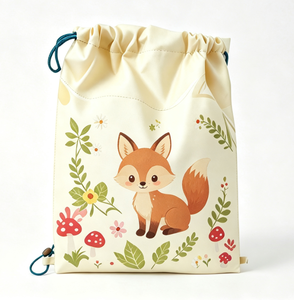 Custom Logo Cartoon Kids Non Woven Drawstring Backpack Unisex Children Sports <b>PE</b> <b>Bag</b> Portable Party Goodie Gift Storage Sack - Product Image 3