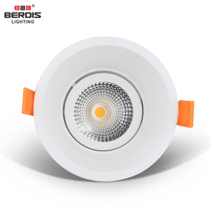Foco Empotrable LED Redondo Berdis, COB, Radiador LED, Ajustable, Antideslumbrante, Cuadrado, con Certificación CE, para Techo - Product Image 1