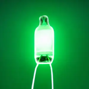 Lámparas de neón de color verde NE-2G, tubos de neón de 110V/220V AC