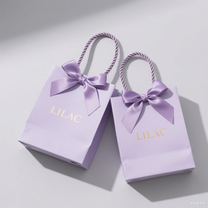 Logotipo personalizado de lámina de oro LOGO Lujo <span class=keywords><strong>Verde</strong></span> Bolsas de regalo Boutique Bolsas de compras de papel Cartón Bolsas de embalaje de papel - Product Image 5