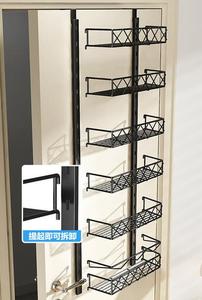 Qua cửa đựng thức ăn giỏ tổ chức Rack với 6 ,8 điều chỉnh giỏ treo phía sau cửa trở lại tổ chức kệ cho nhà bếp - Product Image 6