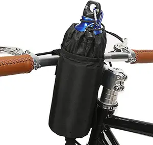 Fahrrad Wasser flaschen halter Isolierte Fahrrad träger tasche Lenker befestigung Getränke halter Fahrrad Wasser flasche Getränke halter für Getränke