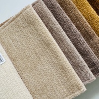 Tissu d'ameublement en chenille durable, résistant aux griffures de chat, facile à nettoyer, couleur personnalisée, pour meubles de maison, chaise, canapé