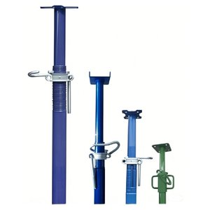 Colonnes en acier réglables avec supports de pièces d'échelle et d'échafaudage de conception moderne pour les ateliers d'entrepôts de modèles de construction - Product Image 5