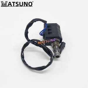 Válvula Solenoide para Maquinaria de Construcción <span class=keywords><strong>Doosan</strong></span> DH220-5 DH225-7, Conjunto de Bobina 12V 24V, Modelos 519-00001 519-00003 2519-9008 - Product Image 5