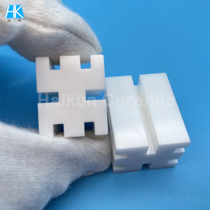 Bagian struktural keramik zirkonia tahan suhu tinggi kekerasan tinggi putih - Product Image 6
