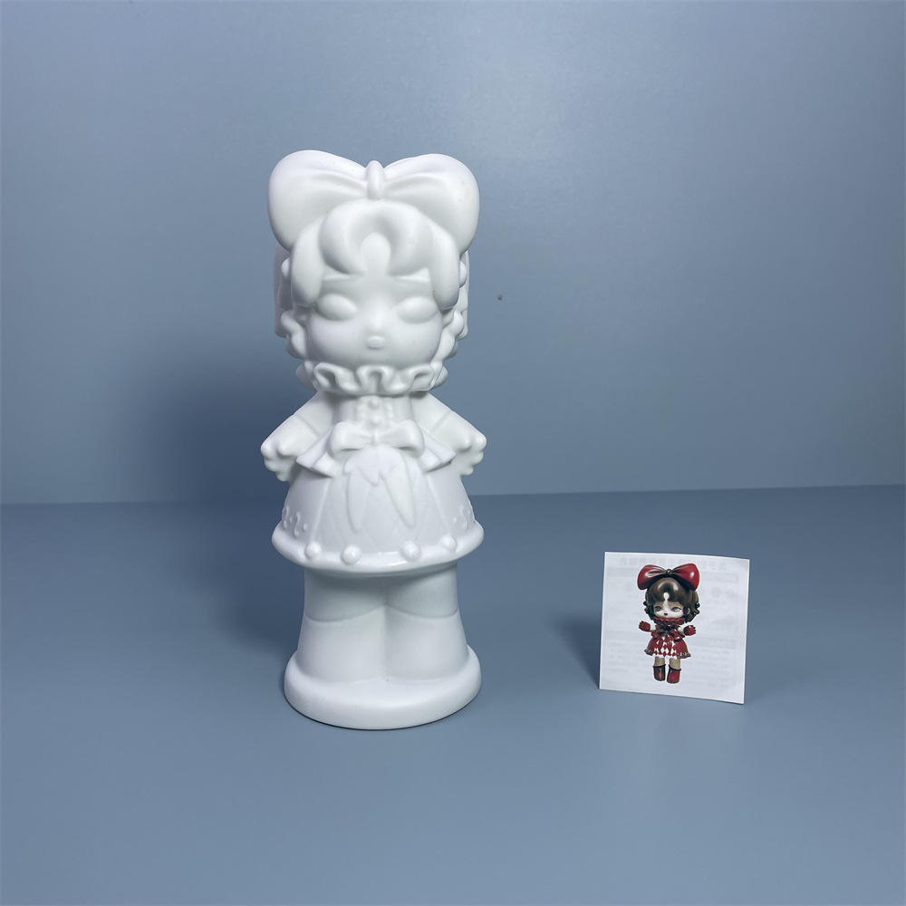 Skirt pulls elder sister white embryo-22cm high ks162