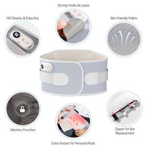 Ceinture dorsale ajustable pour hommes et femmes avec coussinet lombaire pour soulager les douleurs dorsales - Product Image 4