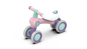 Vélo d'équilibre mini 4 roues en plastique PP pour enfants <span class=keywords><strong>de</strong></span> 1 à 3 ans - Vente en gros directe usine, marge élevée, faible MOQ - Product Image 2