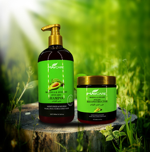 Champú Anticaspa Hidratante Maycare al por Mayor de Fábrica con Biotina y Colágeno de Aguacate, Nutre e Hidrata, ¡Venta Caliente! - Product Image 2