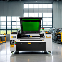 Machine de gravure laser CO2 KH-Laser 7050 pour acrylique, bois, cuir, caoutchouc, contreplaqué, papier, verre, certifiée CE Ruida