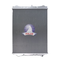 Radiateur de camion en aluminium à 2 ou 3 rangées pour moteur ISUZU Giga Max 6UZ1 6WF1, réservoir de refroidissement d'eau 1214108301 1214109181 PL052221A 13152