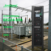 Batterie LiFePO4 haute tension 224V 200Ah sans entretien avec BMS intelligent et surveillance à distance pour système de secours CC de sous-poste autonome