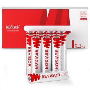 BEVIGOR 1100mAh 1.5V AAA円筒形リチウムイオンリチウムイオン電池12パック非充電式リモートハウス機器卸売 - Product Image 1