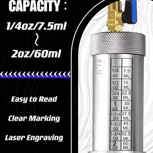Tuyau de Remplissage de Climatisation Automobile R134a avec Bouteille d'Huile Réfrigérante R22 Utilisation Domestique Produits Chimiques de Climatisation Dispositif de Recharge - Product Image 1