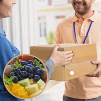 Boîte d'emballage en carton avec chaîne du froid personnalisée Boîtes d'expédition à isolation thermique pour aliments congelés