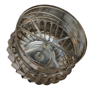 Ventilador de turbina de viento automático, de acero inoxidable, galvanizado - Product Image 2