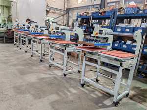 Prensa de calor de alta velocidad para la producción de prendas de vestir Transferencia de calor para pequeñas empresas - Product Image 2