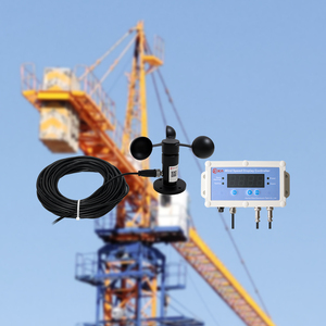 เครื่องวัดความเร็วลมแบบมีสาย RIKA <span class=keywords><strong>RK150</strong></span>-01 สำหรับตรวจสอบความปลอดภัยของเครน พร้อมตัวส่งสัญญาณและตัวบ่งชี้ - Product Image 6