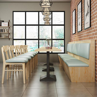 Meubles de table et chaise de banquet de restaurant d'usine de Foshan, cabine de sofa pour le restaurant