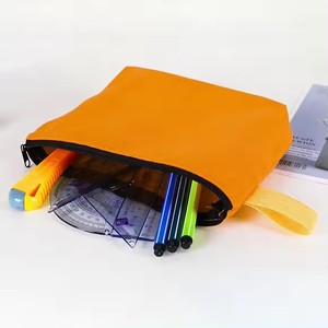 Borse da viaggio per il trucco <span class=keywords><strong>o</strong></span> il Kit per il trucco di tela per ragazze borse cosmetiche in cotone bianco di colore puro - Product Image 5