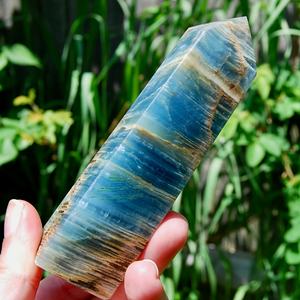 Wholesale Eco-Friendly Natural Kyanite Square <b>Tower</b> Healing Fengshui Gemstone Room Gift Carved Crafts of Other <b>Crystal</b> Arts - Product Image 6