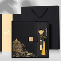 Venta Especial: Juego de Cuadernos de Cuero con Cubierta Personalizada con Estampado Dorado y Cierre Magnético