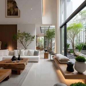 Venta Directa de Fábrica, Juego de Sofás Modernos Personalizados para Sala de Estar, Solución Integral de Muebles para el Hogar para la Construcción y el Sector Inmobiliario - Product Image 5