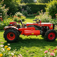 Traktor Mini Kompak 25HP 30HP 45HP 50HP 70HP 4WD untuk Pertanian dan Kebun