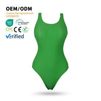 Maillot de bain de compétition une pièce pour femmes, résistant au chlore, séchage rapide, anti-UV, imprimé écologique, certifié FINA