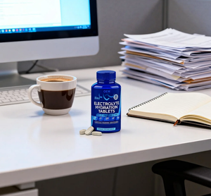 마그네슘 나트륨 염화칼륨 비타민 다시마 분말을 함유 한 전문 공급 업체 무설탕 전해질 정제 OEM - Product Image 3