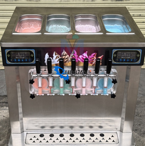 Machine à crème glacée molle Maquina De Helado Sof à prix bon marché Machine à crème glacée molle à yaourt Machine à gelato - Product Image 5
