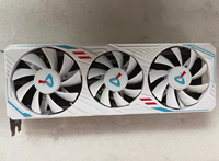 Carte graphique de jeu d'occasion AX Gaming RTX3070 X3W 8 Go GDDR6 256 bits, 3 ventilateurs, GPU de bureau