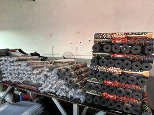 <span class=keywords><strong>Tapis</strong></span> de <span class=keywords><strong>cuisine</strong></span> antidérapants modernes, design géométrique, doux et rembourrés, 3 mm d'épaisseur, avec support en caoutchouc, en boue de diatomée, lavables, adaptés aux animaux domestiques - Product Image 3