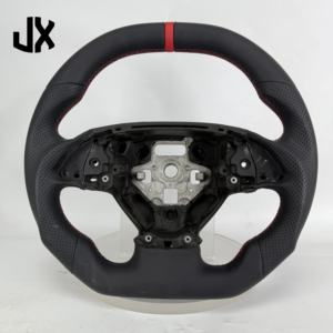 Volant en cuir pour <span class=keywords><strong>Chevrolet</strong></span> <span class=keywords><strong>Camaro</strong></span> SS <span class=keywords><strong>Corvette</strong></span> C7 2014 2016 2017 2018 2019 2020 Volants en fibre de carbone - Product Image 2