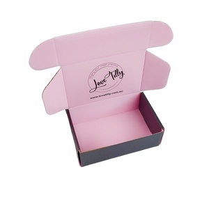 Box Luxury Boxes For Packiging Pink Shipping Mailer Boxes Customized Luxury Beauty Subscription Box Custom Corrugated Cardboard