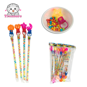 Halal Hard Candy Juguete de alta calidad Varitas de <span class=keywords><strong>caramelo</strong></span> y varita mágica Juguete en forma de <span class=keywords><strong>caramelo</strong></span> Embalaje en bolsa - Product Image 1