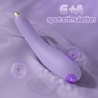 Auberginen-Vibrator für Frauen Starke Vibration USB-Aufladbar IPX7 Wasserdicht 9 Frequenzen Erwachsenen-Spielzeug Individuelles Logo OEM ODM