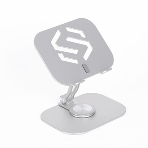 Support de tablette en alliage d'aluminium réglable à rotation 360°, portable, <span class=keywords><strong>pour</strong></span> bureau, compatible avec <span class=keywords><strong>iPad</strong></span> et mobile Vothoon - Product Image 2
