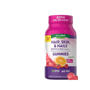 Biotin <span class=keywords><strong>Collagen</strong></span> Peptide Gummy lintas batas menyediakan rambut dan perawatan kulit suplemen diet untuk suplemen kesehatan - Product Image 1