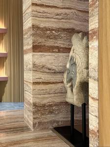 <span class=keywords><strong>Pierre</strong></span> naturelle Tiramisu, <span class=keywords><strong>travertin</strong></span> rouge pour mur, sol, plan de travail de cuisine, dalle de marbre <span class=keywords><strong>travertin</strong></span>, design - Product Image 4